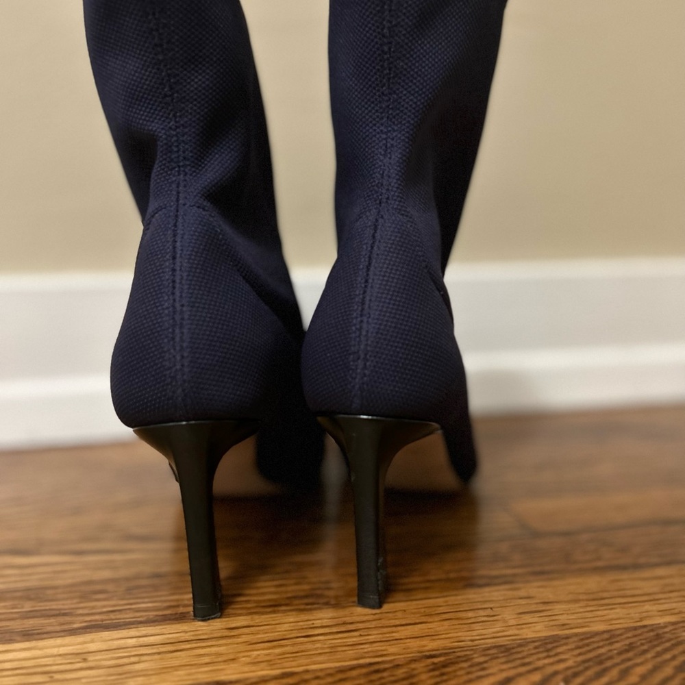 Stuart Weitzman Rapture Socks Booties Size 7 (Dar… - image 4